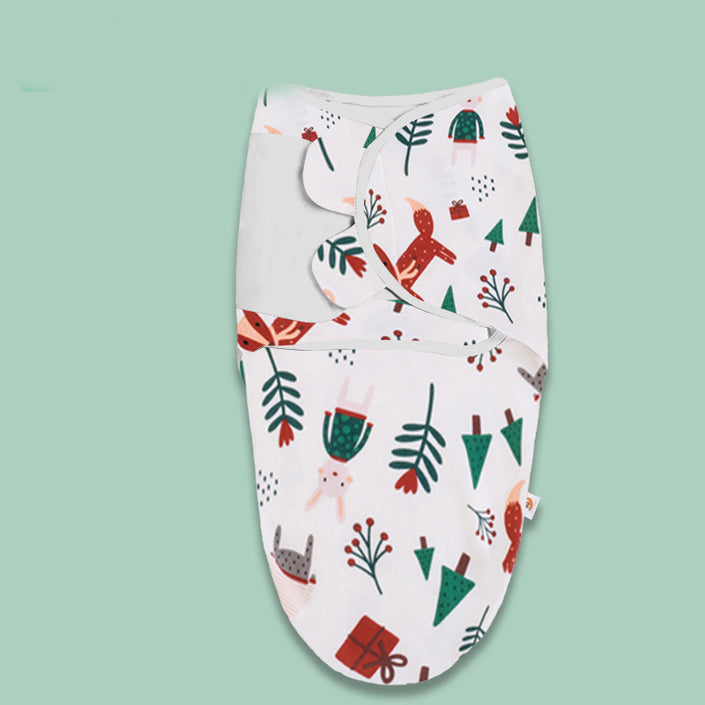 Baby Print Cotton Kickproof Sleeping Bag