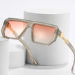 New European And American Retro Square Sunglasses