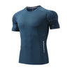 Ice Silk Short Sleeve Sports Top Men's Quick Drying Clothes Running Fitness T-shirt