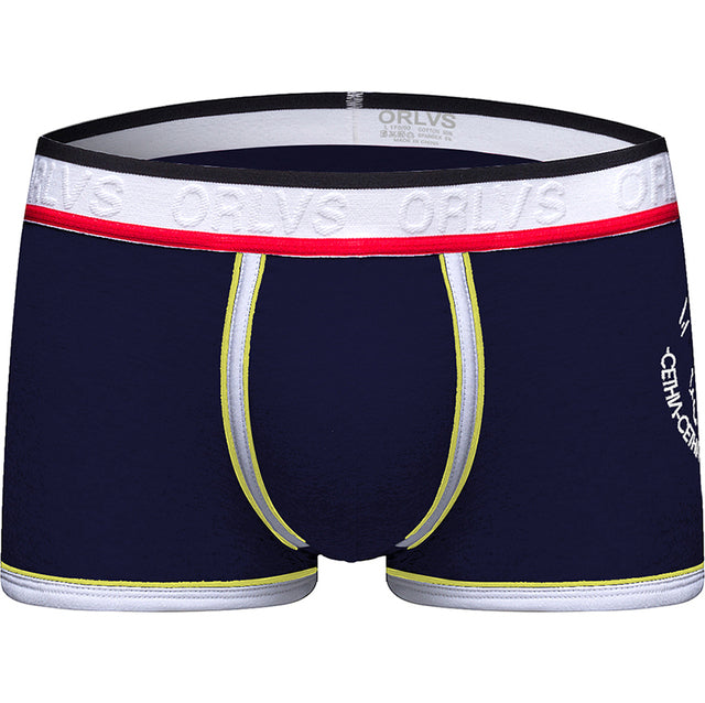 Men Underwear Boxers Mesh Breathable Comfortable Underpants