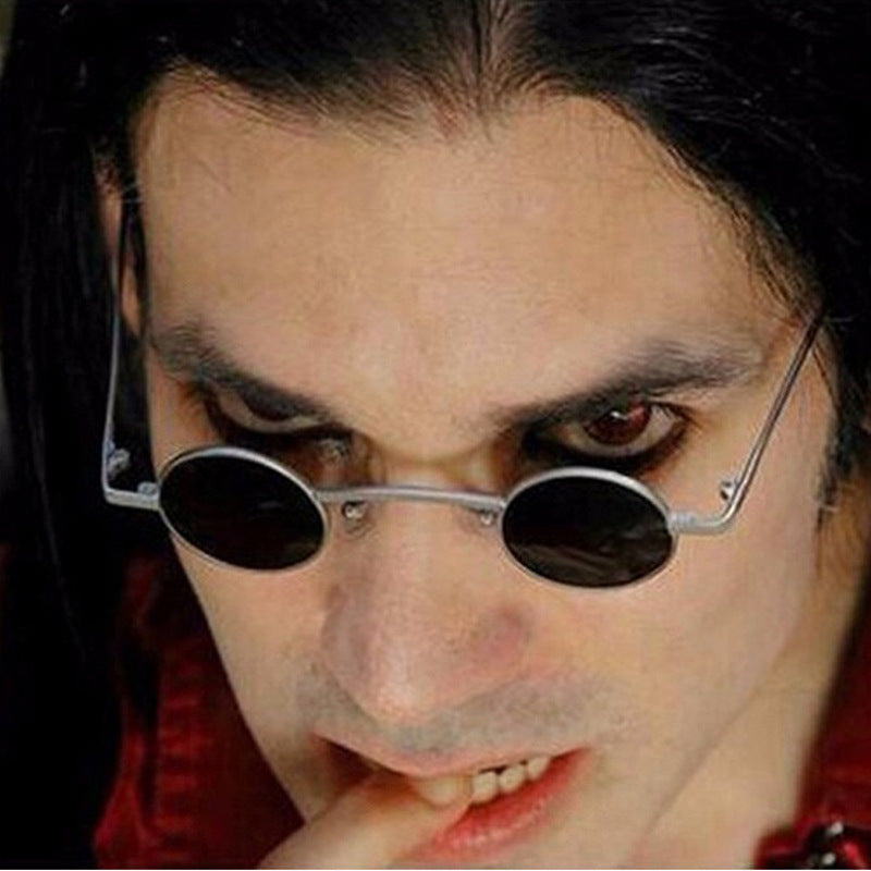 Men And Women Fashion Retro Small Round Frame Sunglasses