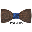 Fashion Suit Wedding Printed Bow Tie Wooden Bow Tie