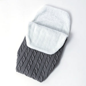 Thick Knitted Warm Sleeping Bag