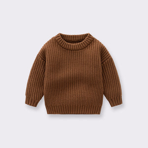 Baby Sweater Warm Loose Knit Coat