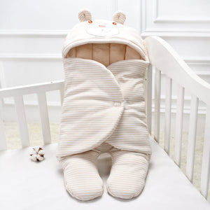 Dual Purpose Pure Cotton Baby Quilt Sleeping Bag