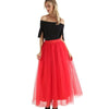 Lace Princess Tulle Long Drees Tutu Skirts For Women