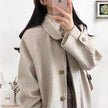 Thickened Gentle And All-match Winter Woolen Coat Women