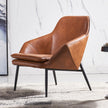 Leather Leisure Small Apartment Single Sofa Chair