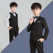 Children's Suit Boys Solid Color Flower Girl Dress  Catwalk Performance Clothing