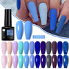 One Bottle One Color Gel Nail Polish Hot Sale Shimmering Powder Sequins Solid Color Phototherapy Plastic