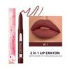 Two-in-one Lip Liner Long Lasting Waterproof Matte