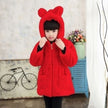 Plush Padded Children's Clothing Girls Wool Sweater Coat