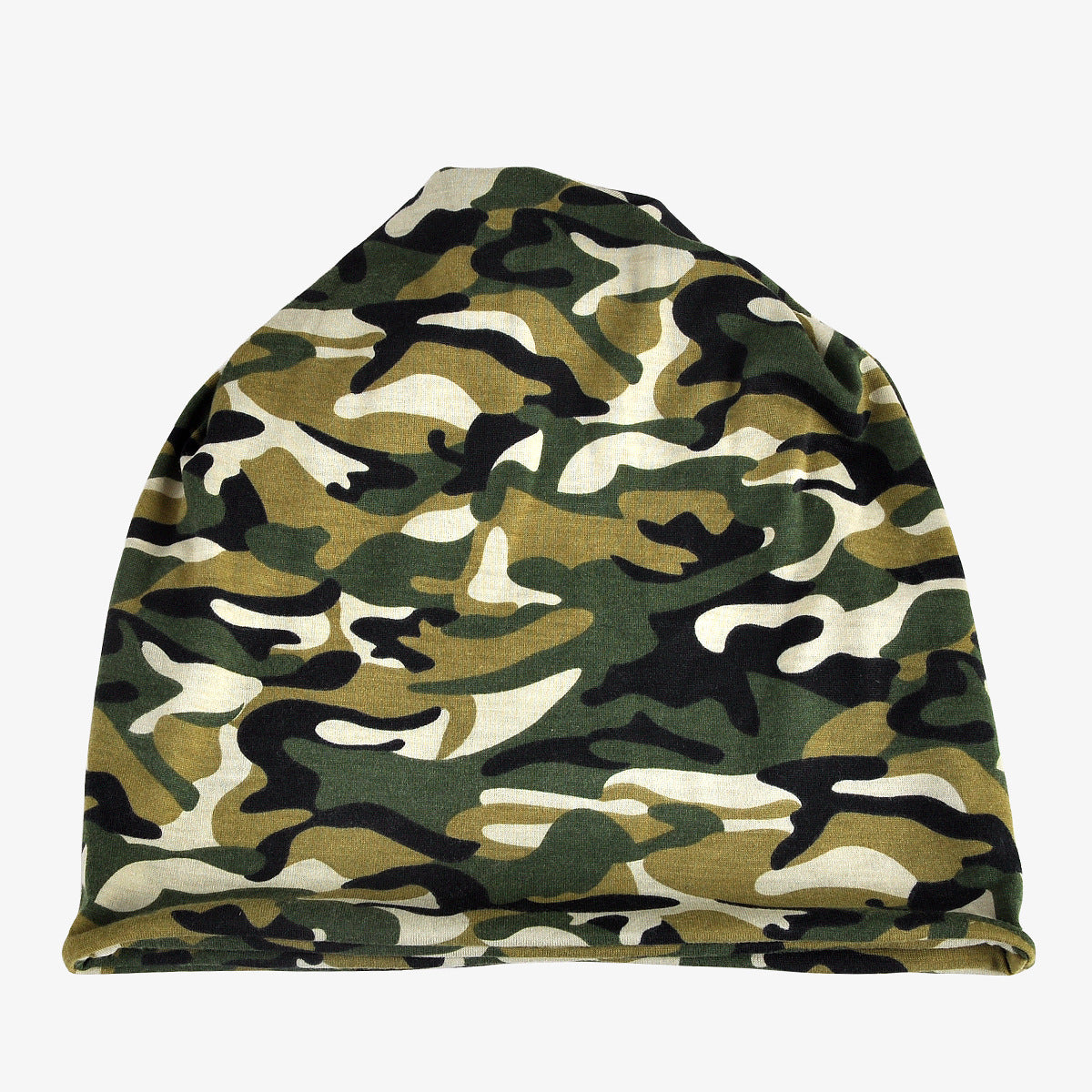 Camouflage Bib And Bandana Hat Dual-use Men And Women