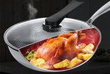 Stainless Steel Wok Non-stick Pan Frying Pan Kitchen Tools