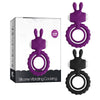 Silicone Vibration Toys Rabbit Ring