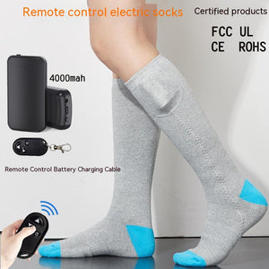 Remote Control Smart Heating Socks For Men And Women