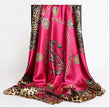 Scarf Fashion Leopard Print  Silk Scarf