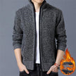 Men Sweater Coat Thick And Velvet