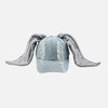 Rabbit Ears Denim With Hole Baseball Hat Washed