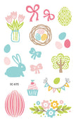 Children's Tattoo Sticker Egg Easter