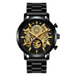 Men's Multi-functional Calendar Watch Hollowed Out