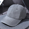 Washed Baseball Caps For Men And Women Outdoor Distressed Sun Hats Simple Caps