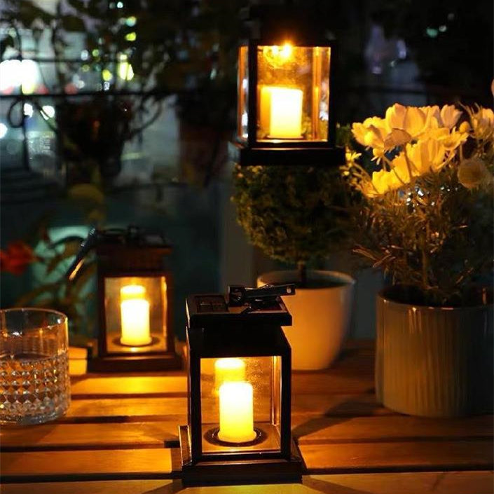 Solar Home Garden Light Outdoor Waterproof Hanging Light