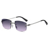 Delicate Wear Sunshade Metal Sunglasses