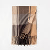 Winter Scarf Women Shawl Thickening Warm Fringe