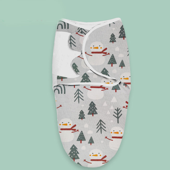 Baby Print Cotton Kickproof Sleeping Bag