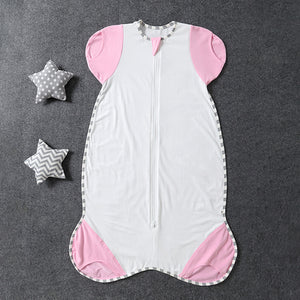 Newborn Baby Swaddle Sleeping Bag Cotton Plus Version Anti-kick