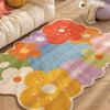 Colored Flower Carpet For Household Rooms Living Room rugs