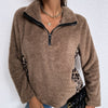 Leopard Print Long-sleeved Top And Hoodie Women