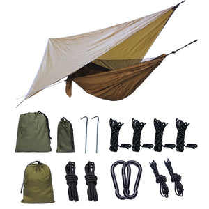 Portable Camping Hammock With Mosquito Net And Awning