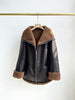 Nordic Leather Overcoat Coat For Women