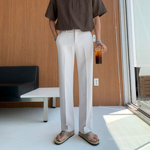 Mrcyc Men''s Casual Pants Suit Pants Men''s Korean Loose Straight