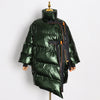 Alpscommerce Thick Warm Down Cotton-padded Coat Irregular Design