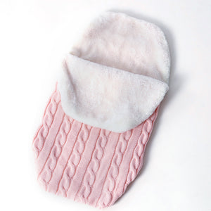 Thick Knitted Warm Sleeping Bag