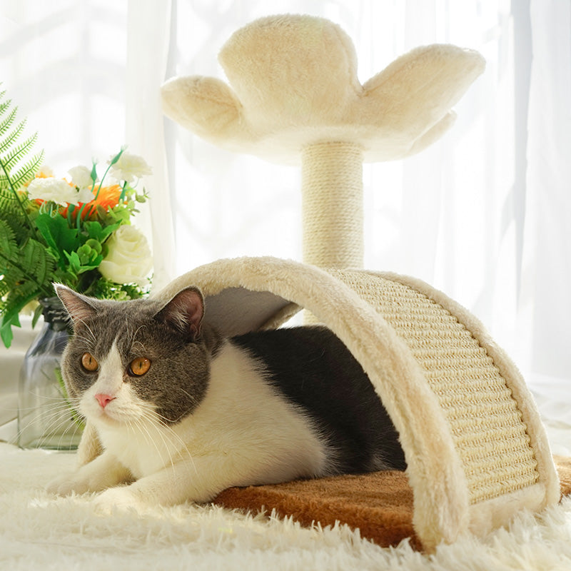 Cat Climbing Frame Integrated Sisal Claw Grinder Nest