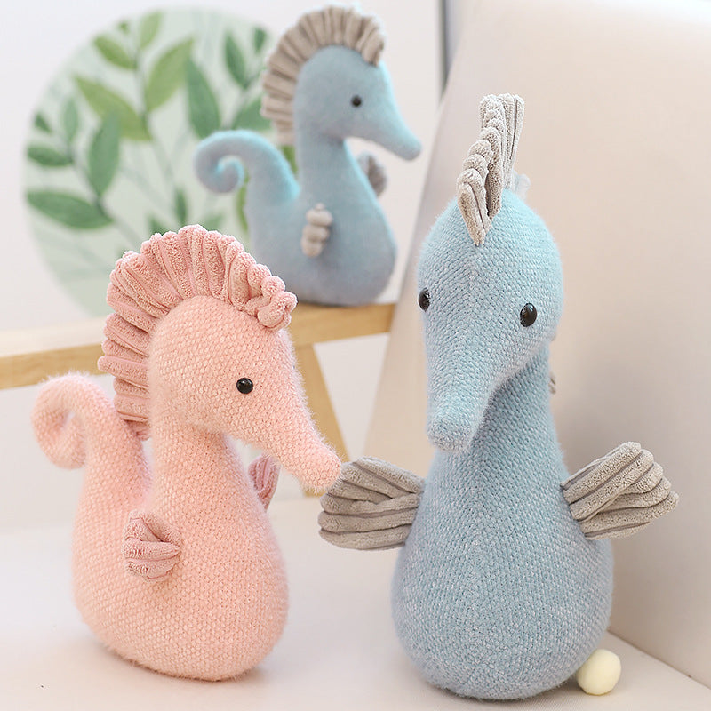 Cute Super Cute Seahorse Plush Toy Doll