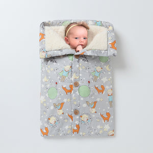 Autumn And Winter Thickened Baby Cotton Sleeping Bag