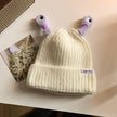 Funny Frog Knitted Beanie For Women