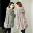 Ladies Winter Mink Coat Fur Coat