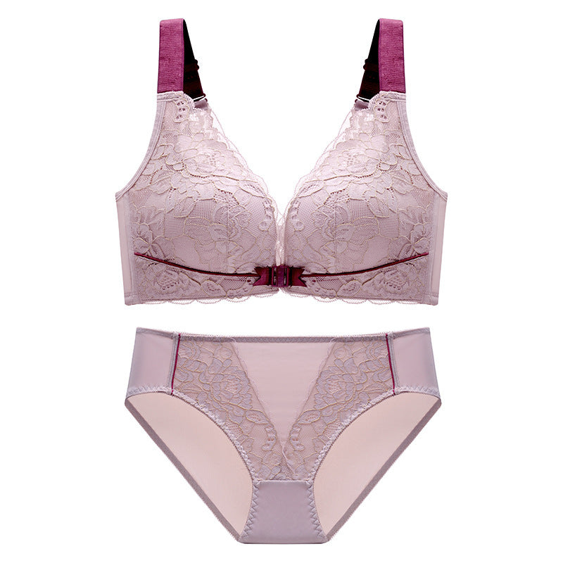 Bra For Women Front Button Underwear Plus Size