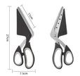 Baking Tool Detachable Multifunctional Stainless Steel Pizza Scissors