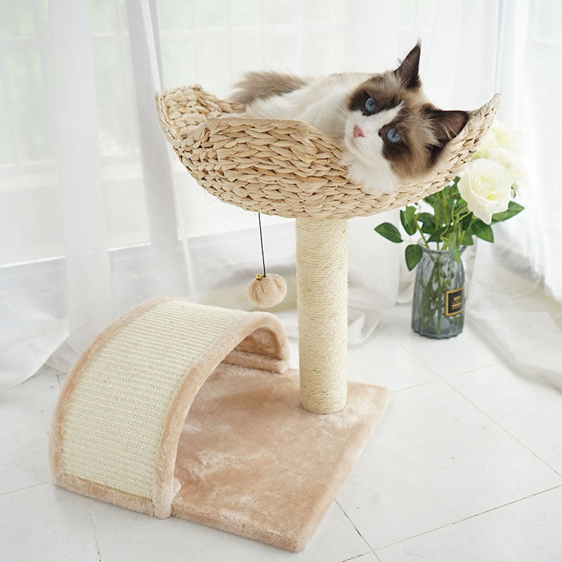 Cat Climbing Frame Integrated Sisal Claw Grinder Nest