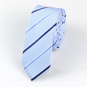 Formal Wear Korean Style Wedding Groom Best Man Casual Accessories Striped Dot Retro 5cm Glossy Hand Tie For Men