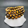 Tiger Eye Hand String Men And Women Beads Handmade Jewelry Gifts