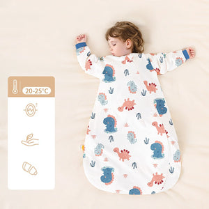 Baby Sleeping Bag With Thermostatic Cotton One-piece Anti-kick