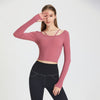 Long Sleeve Yoga Wear Top Women's Fitness